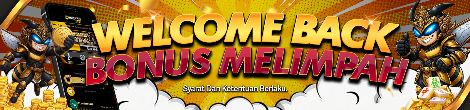 BONUS WELCOME BACK